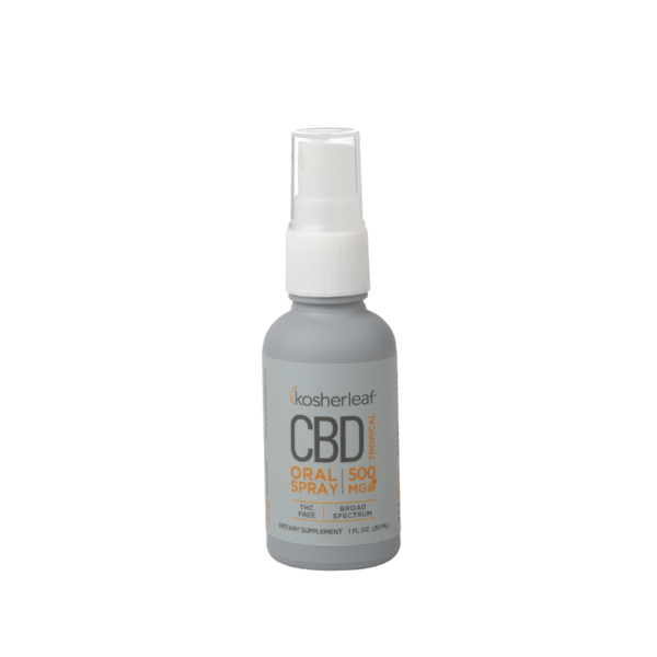 500mg CBD Oral Spray Tropical